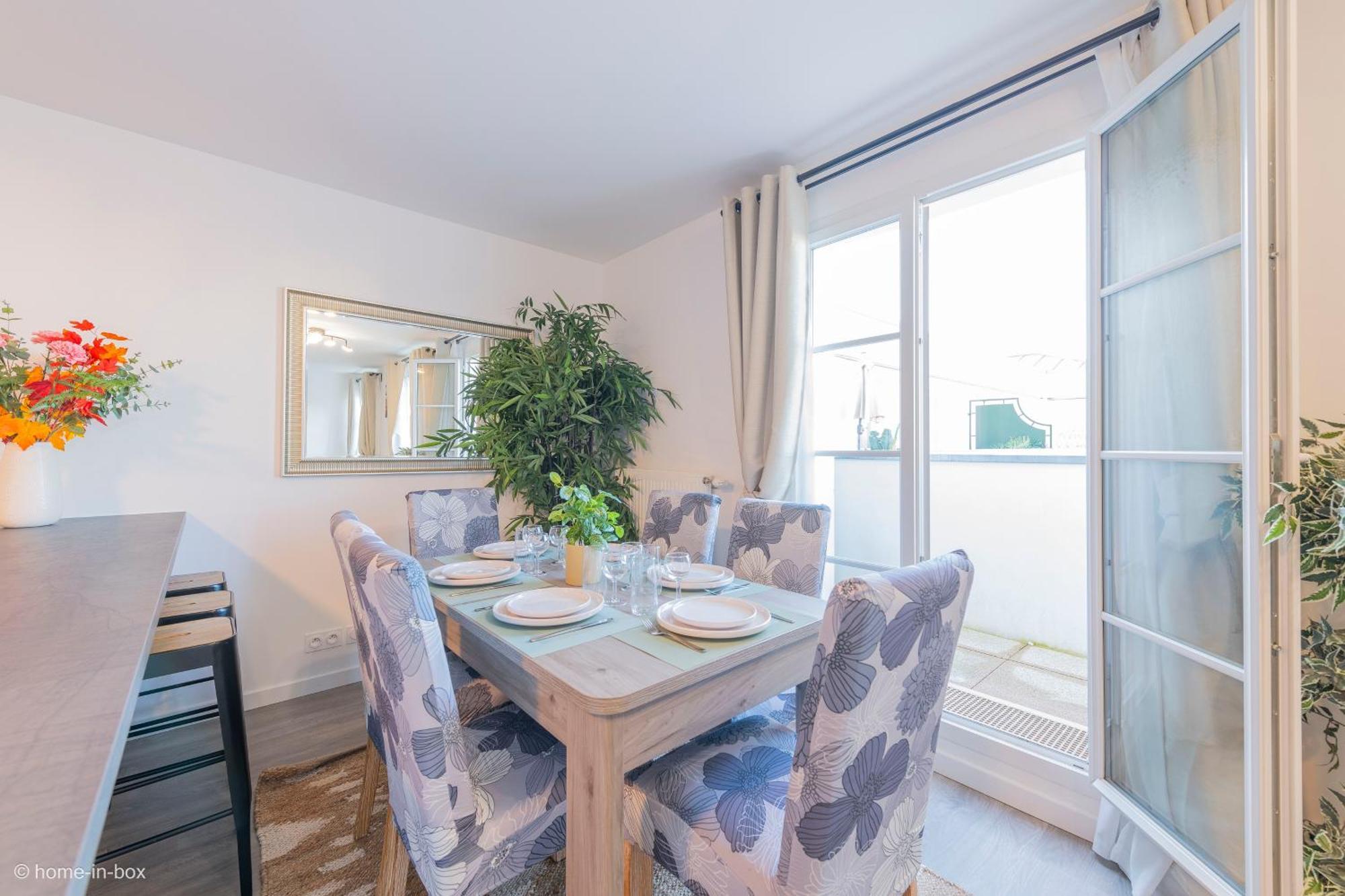 Le Cartier Appt F3, 7Mn Disneyland, Parking,Terrace Serris Eksteriør bilde