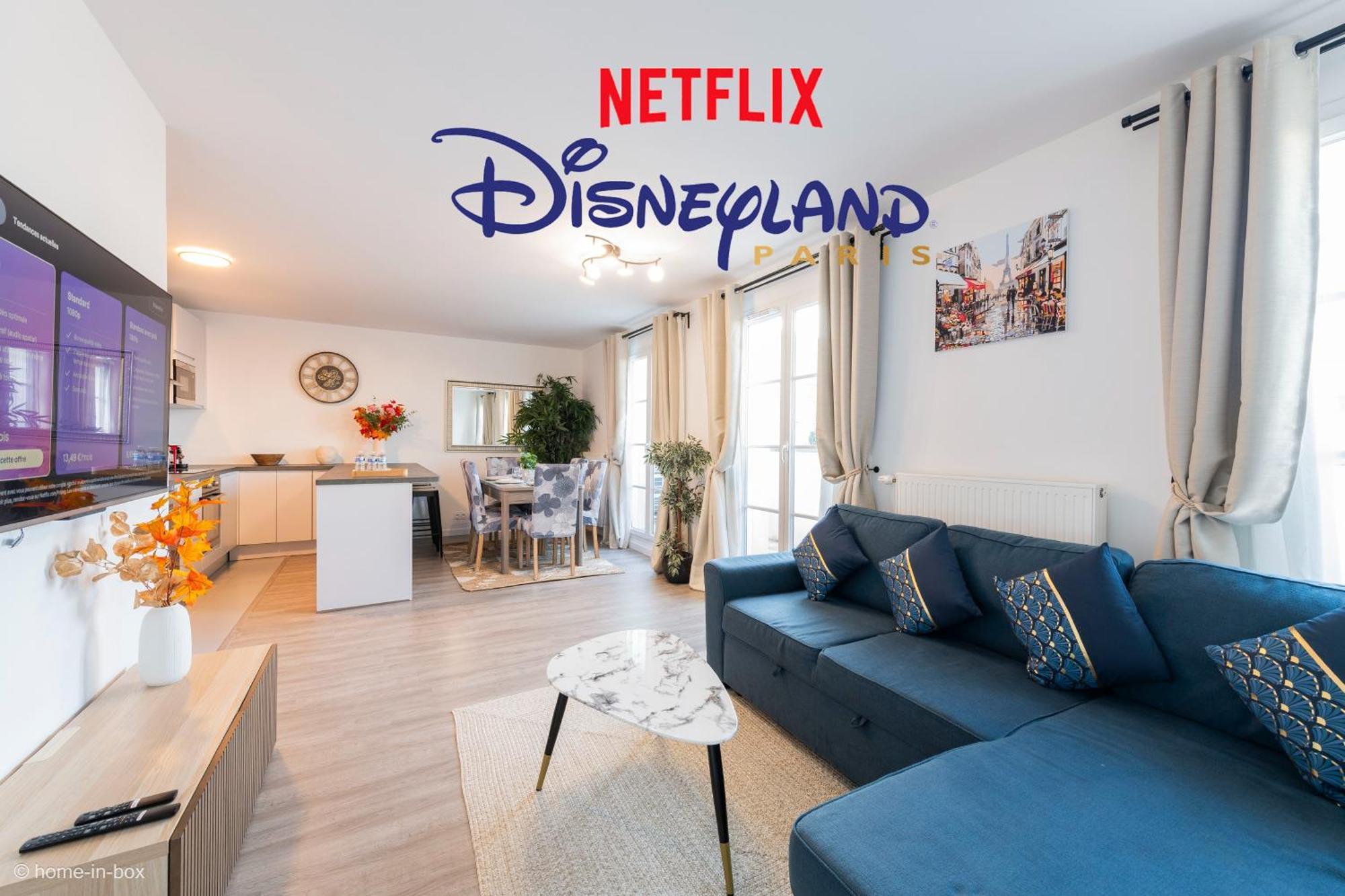 Le Cartier Appt F3, 7Mn Disneyland, Parking,Terrace Serris Eksteriør bilde