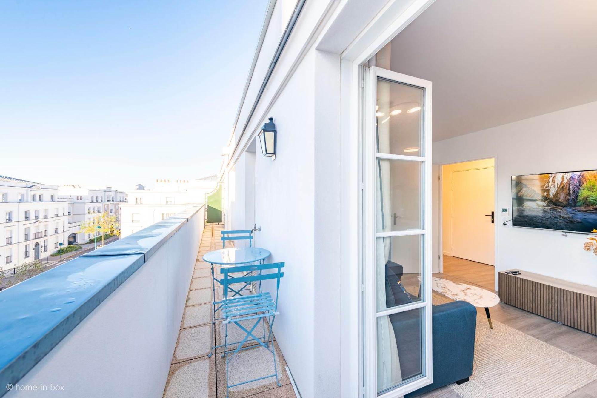 Le Cartier Appt F3, 7Mn Disneyland, Parking,Terrace Serris Eksteriør bilde