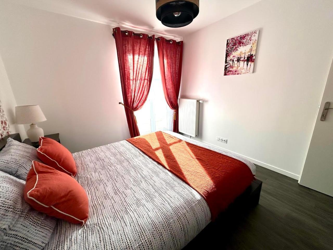 Le Cartier Appt F3, 7Mn Disneyland, Parking,Terrace Serris Eksteriør bilde