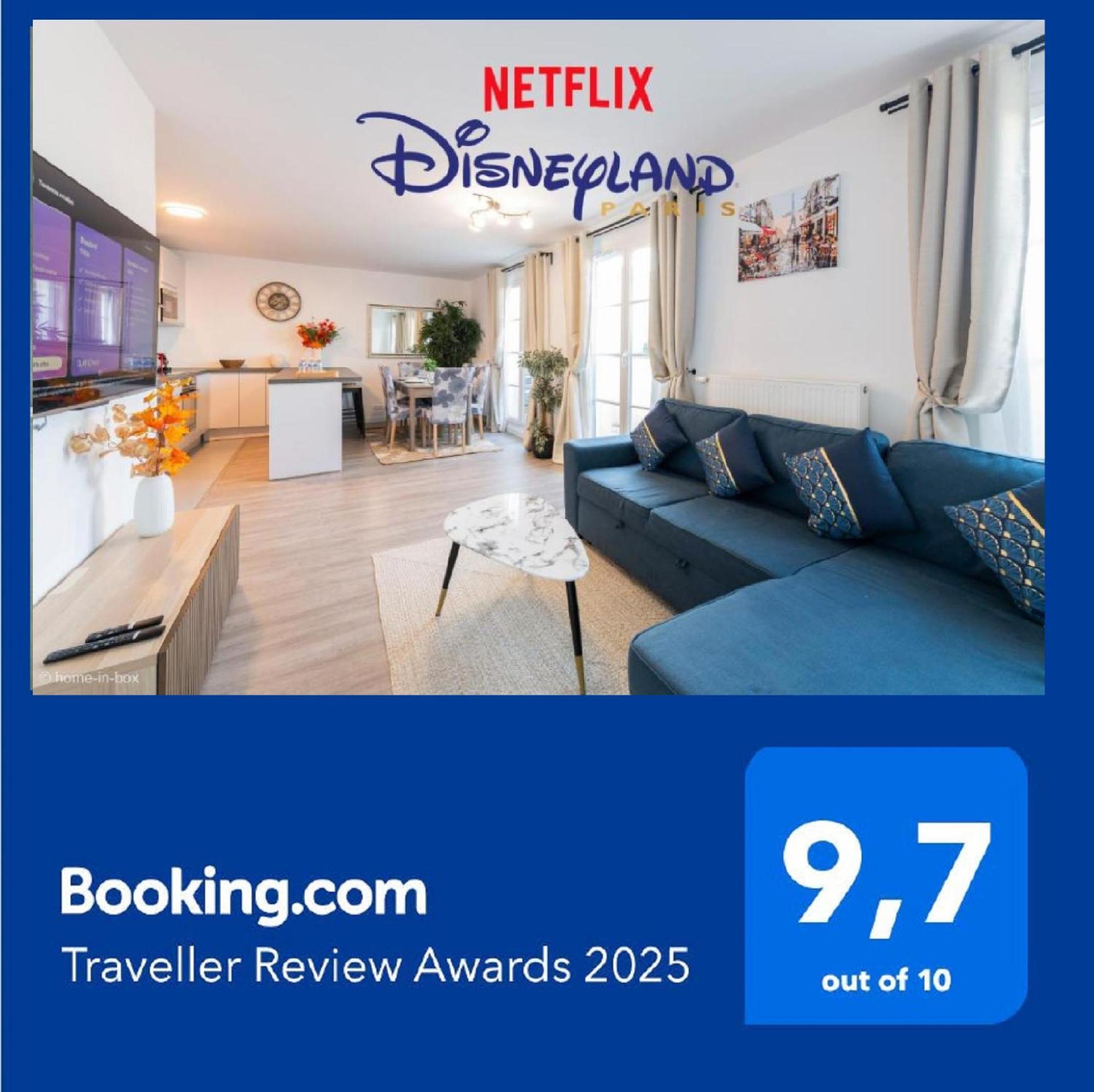 Le Cartier Appt F3, 7Mn Disneyland, Parking,Terrace Serris Eksteriør bilde